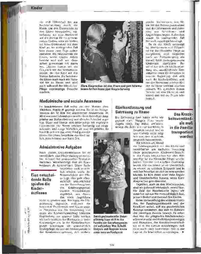 Vorschauseite 2: Stiefmütterliches Dasein Zur Situation der häuslichen Kinderkrankenpflege am Beispiel einer Betreuung