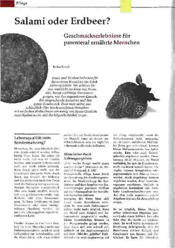 Vorschauseite 1: Salami oder Erdbeer?