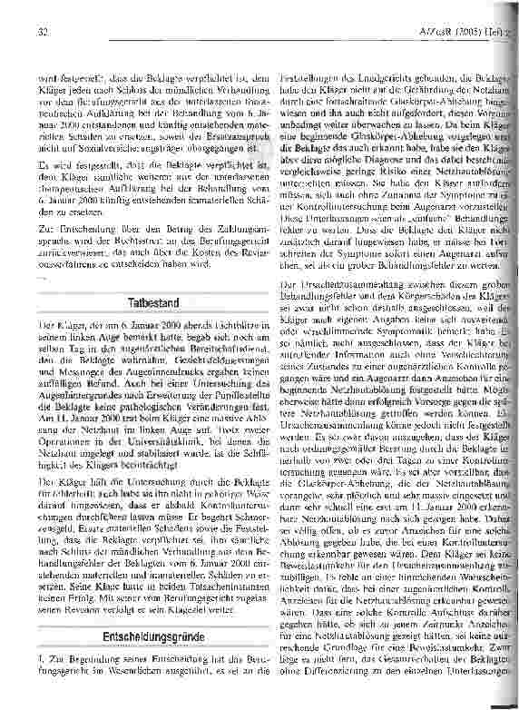 Vorschauseite 2: Ist die Arzthaftpflicht reformbedürftig? Ein Vergleich mit alternativen Modellen