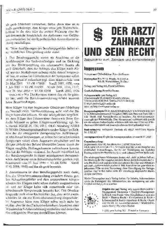 Vorschauseite 3: Ist die Arzthaftpflicht reformbedürftig? Ein Vergleich mit alternativen Modellen