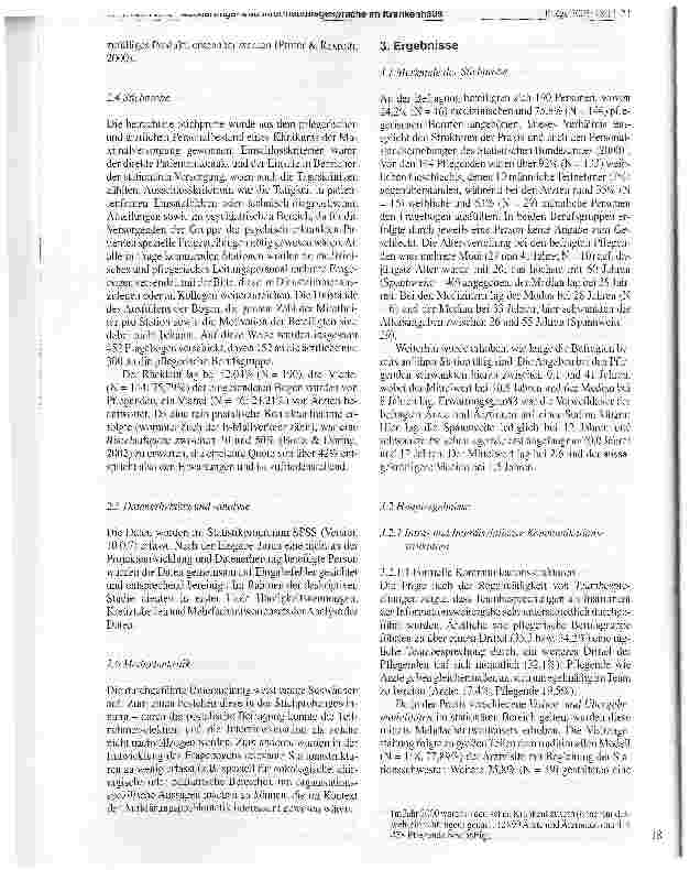Vorschauseite 4: Aufklärungsund Informationsgespräche im Krankenhaus