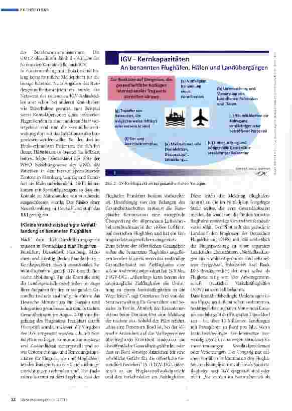 Vorschauseite 3: Üben für den Gesundheitsschutz nach internationalem Maßstab