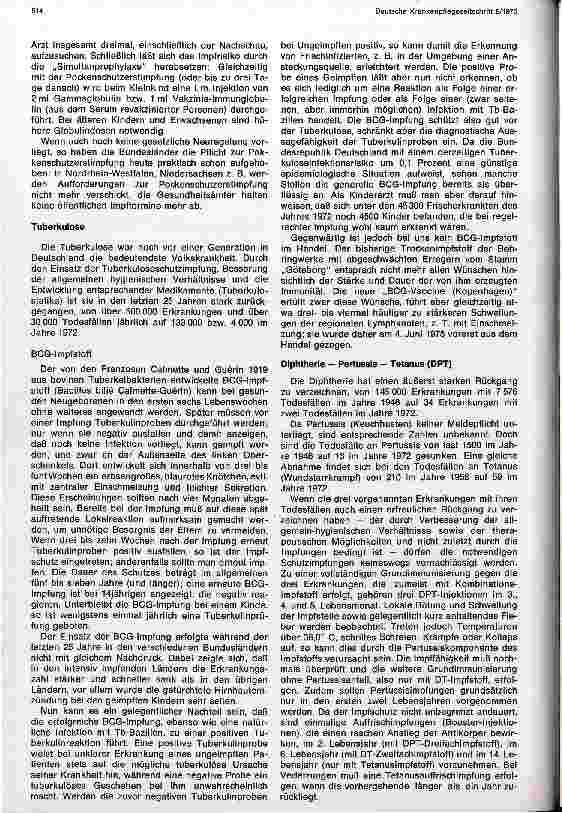 Vorschauseite 4: Rechtzeitiger Impfschutz durch aktive Immunisierung im Kindesalter