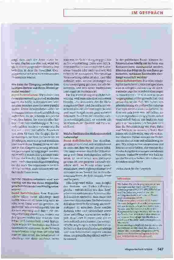 Vorschauseite 2: Wir müssen die Ausgaben drastisch kürzenPro Prämienmodell
