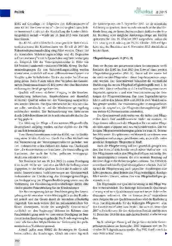 Vorschauseite 5: Halbzeitbilanz: Die Gesundheits politik der Großen Koalition