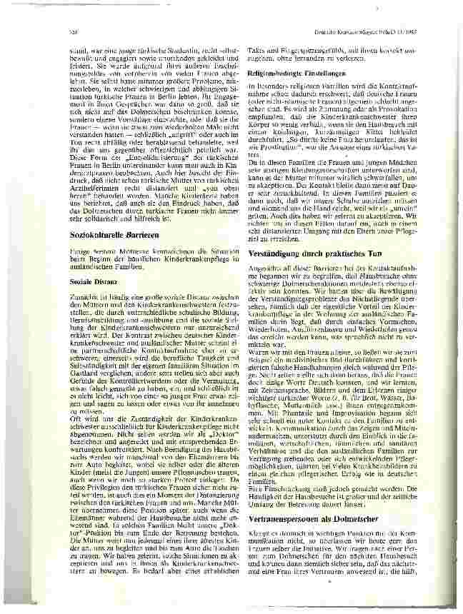 Vorschauseite 2: Kommunikationsprobleme mit ausländischen Familien