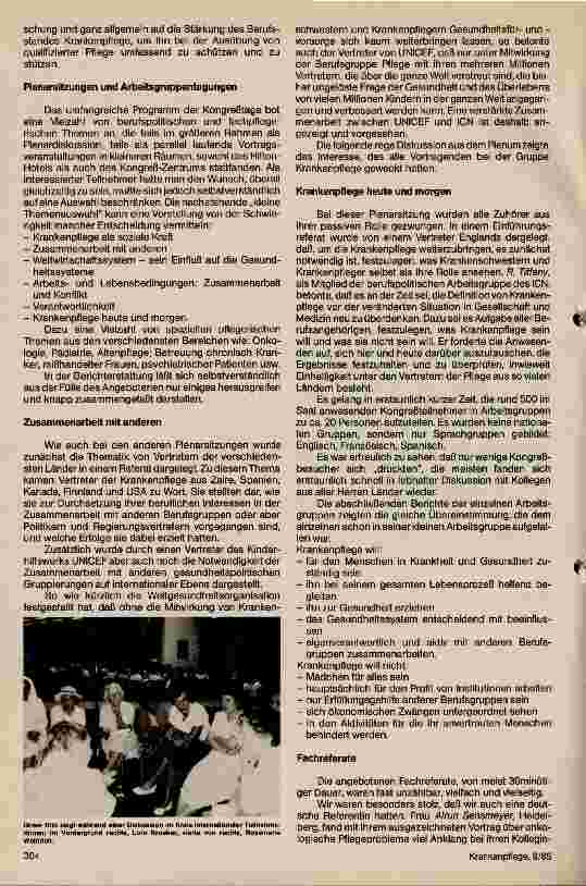 Vorschauseite 4: Bericht vom 18. Kongreß des IGN in Tel Avic