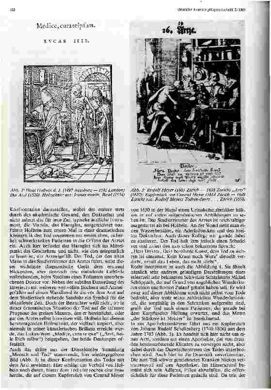 Vorschauseite 3: Totentänze - Bemerkungen aus medizin-historischer Sicht