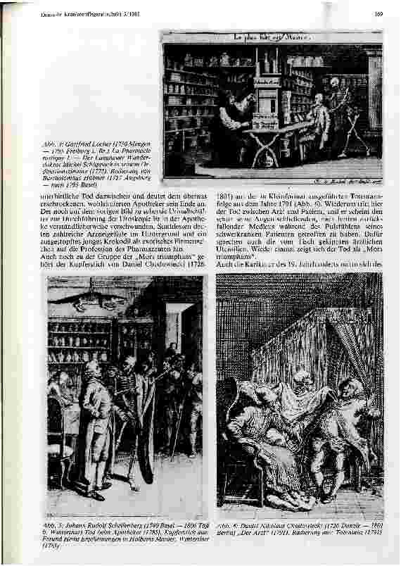Vorschauseite 4: Totentänze - Bemerkungen aus medizin-historischer Sicht