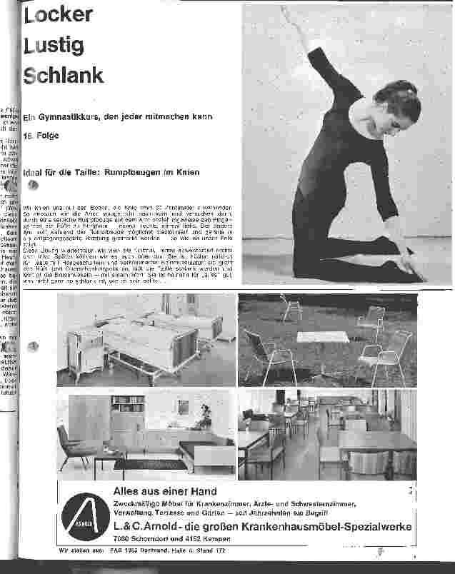 Vorschauseite 1: Locker, Lustig, Schlank 16. Folge: Ideal für die Taille- Rumpfbeugen im Knie