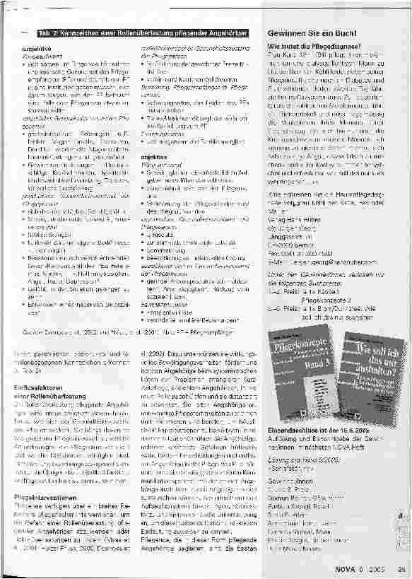 Vorschauseite 2: Rollenüberlastung pflegender Angehöriger