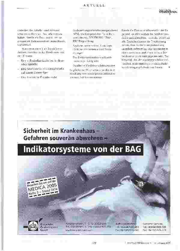 Vorschauseite 3: Umgang mit LeihinstrumentenVortrag auf dem DGSV-Kongress, 1. - 3. Oktober 2005