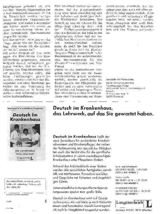 Vorschauseite 5: Qualitätssicherung Anforderungen, gesetzliche Grundlagen und Stand der Umsetzung