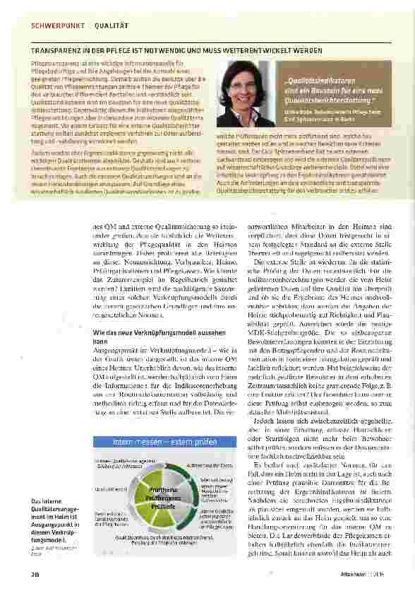 Vorschauseite 4: Gute Chancen für Relaunch der Qualitätssicherung