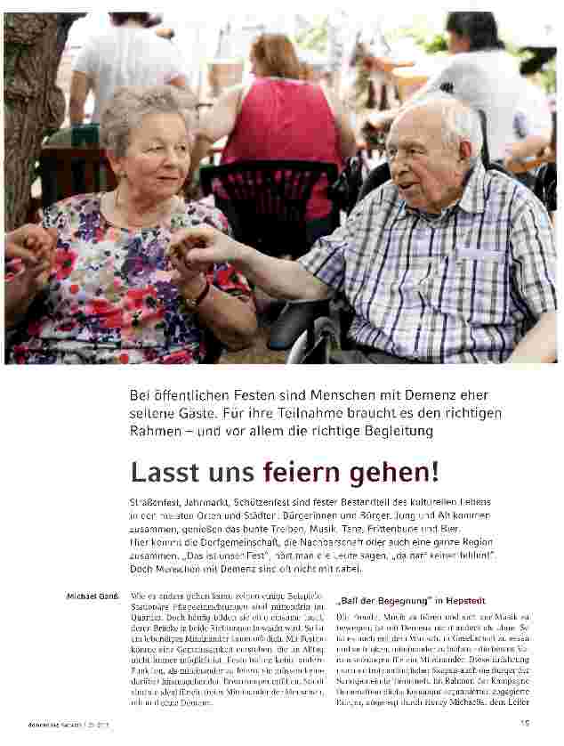 Vorschauseite 1: Lasst uns feiern gehen!