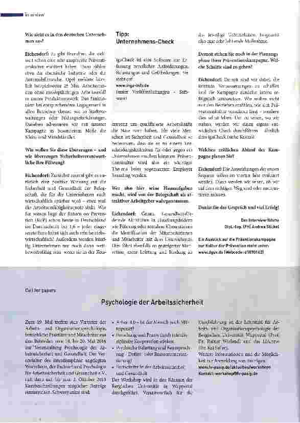 Vorschauseite 3: Die Zukunft liegt im Kulturwandel