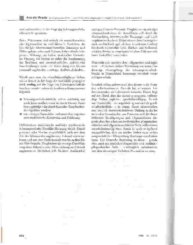 Vorschauseite 6: Gesetzliches Verbot »organisierter« Freitodhilfe bei schweren Leidenszuständen? Eine gefährliche Einschränkung von Lebensschutz, Patientenrechten und verantwortungsbewusster ärztl…