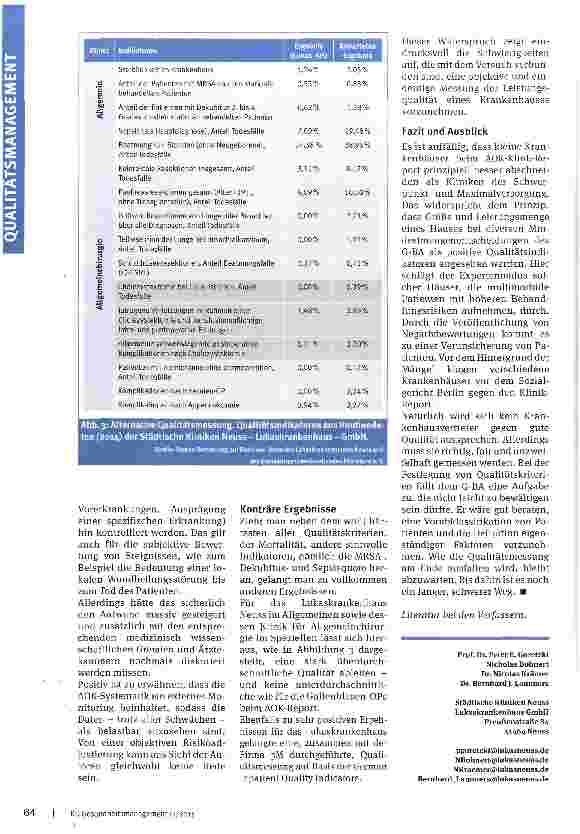 Vorschauseite 4: Ein objektiver Vergleich?