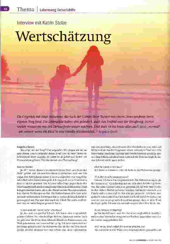 Vorschauseite 1: Wertschätzung