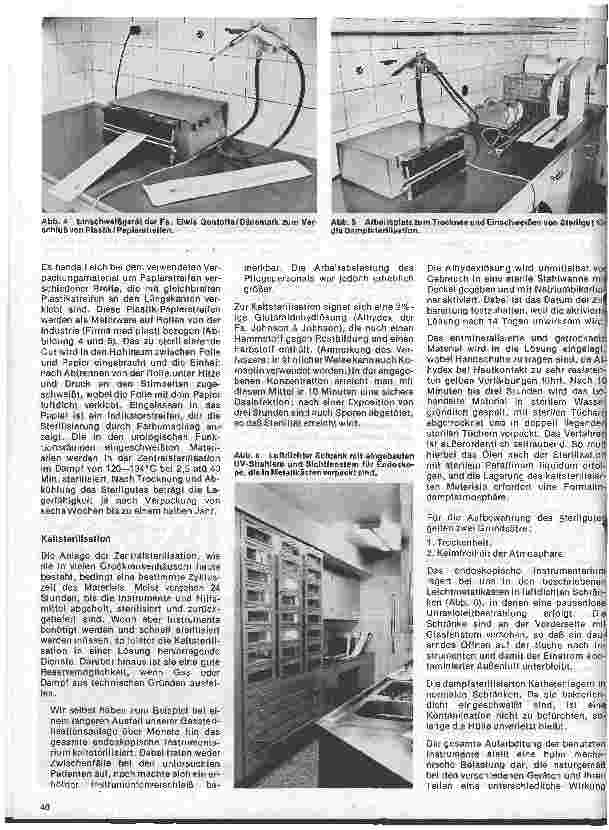 Vorschauseite 3: Urologie 3.Folge: Pflege und Sterilisation urologischer Instrumente