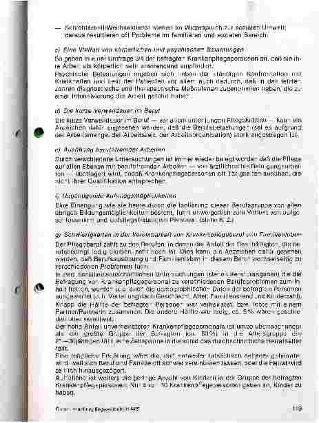 Vorschauseite 6: Die berufliche Situation der Pflegepersonen in Wien