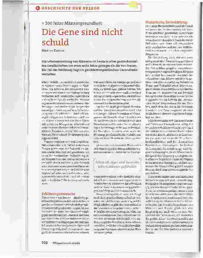 Vorschauseite 1: Die Gene sind nicht schuld