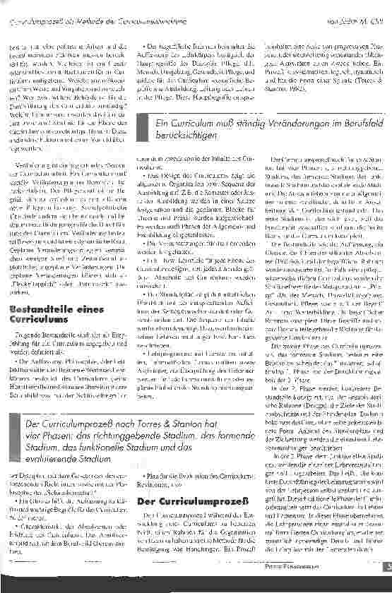 Vorschauseite 2: Curriculumsprozeß als Methode der Curriculumentwicklung.