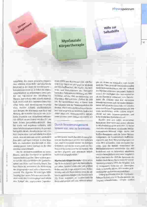 Vorschauseite 2: Wie wirkt interdisziplinäre Faszientherapie?