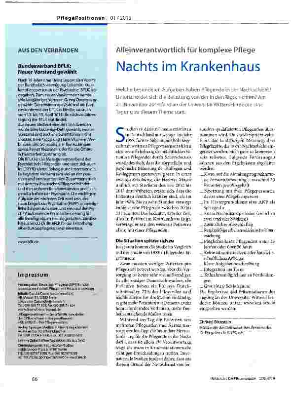 Vorschauseite 3: Pflegereport 2014 Zu wenig Zahnbehandlungen in Pflegeheimen