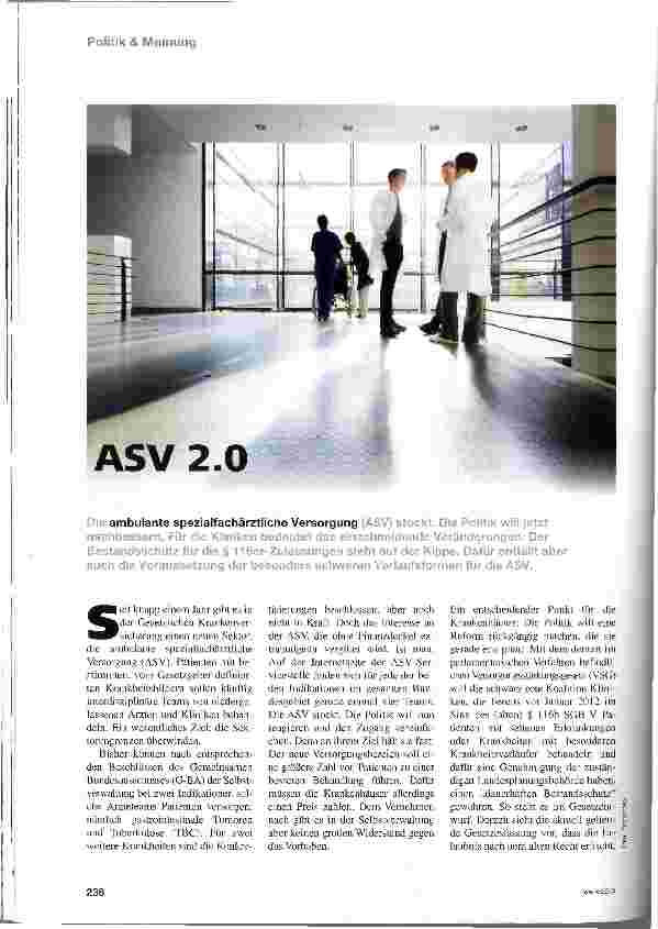 Vorschauseite 1: ASV 2.0