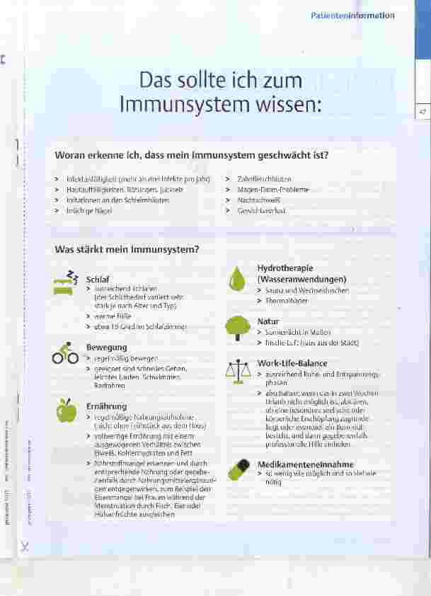 Vorschauseite 3: Was uns schwächt und stärkt