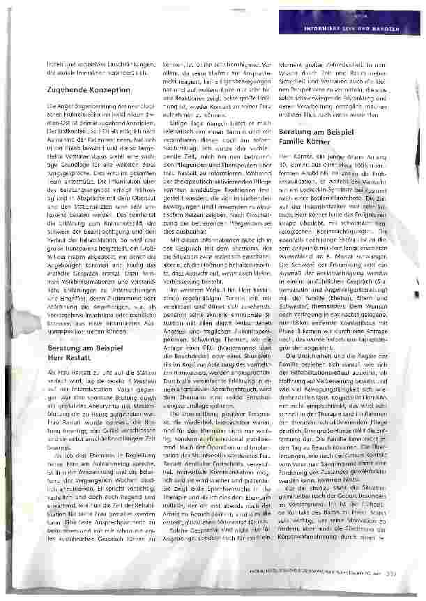 Vorschauseite 4: Gelebte Beratung im Krankenhaus