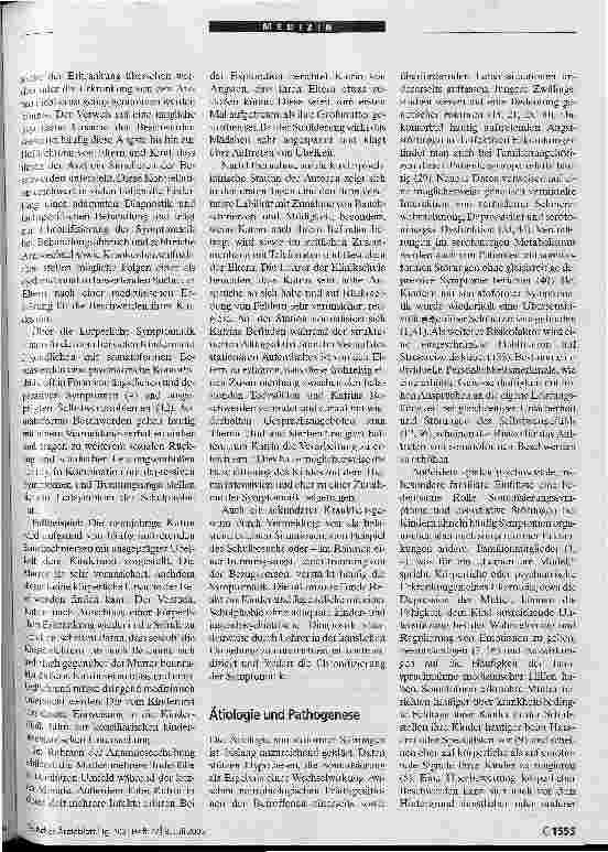 Vorschauseite 3: Somatisierungsstörungen bei Kindern und Jugendlichen
