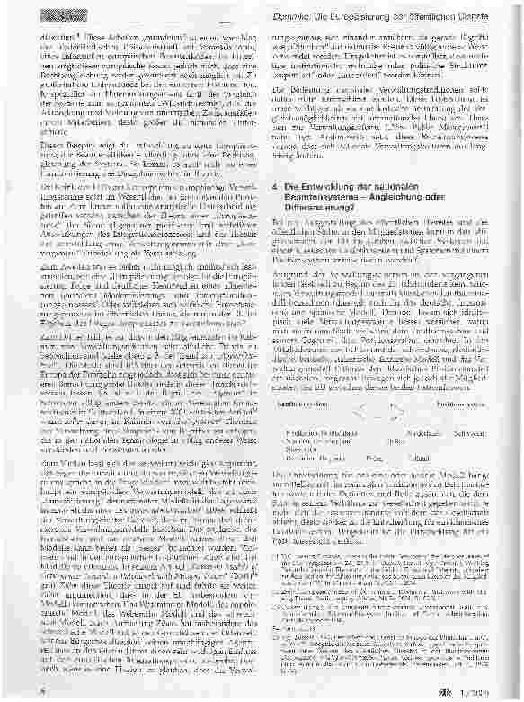 Vorschauseite 5: Die Europäisierung der öffentlichen Dienste - zwischen nationaler Souveränität und Rechtsangleichung