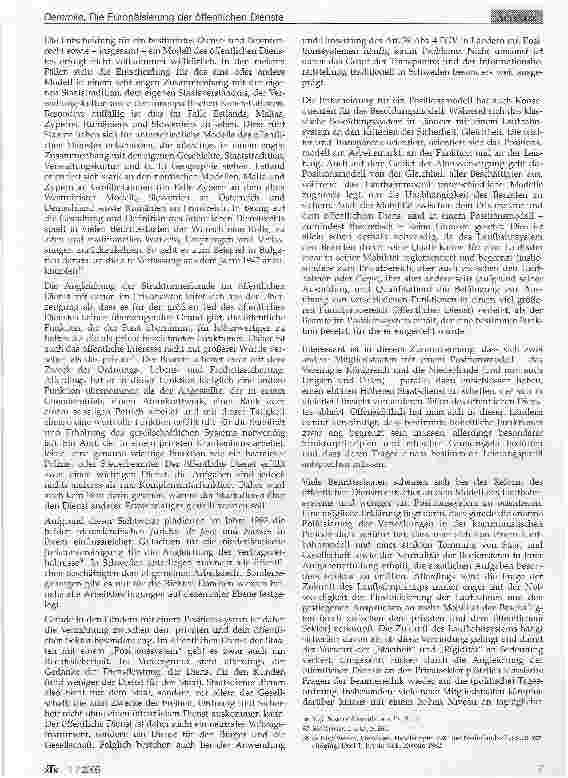 Vorschauseite 6: Die Europäisierung der öffentlichen Dienste - zwischen nationaler Souveränität und Rechtsangleichung