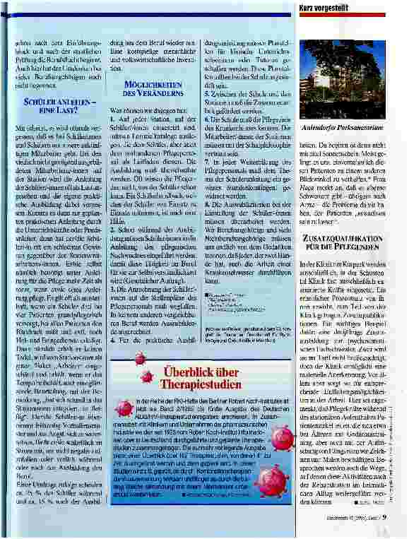 Vorschauseite 2: Ausbildung und Qualitätsstandards