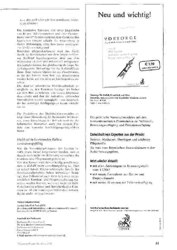 Vorschauseite 2: Der MultifunktionsstuhlRollstuhl, Liege und Lifter in einem