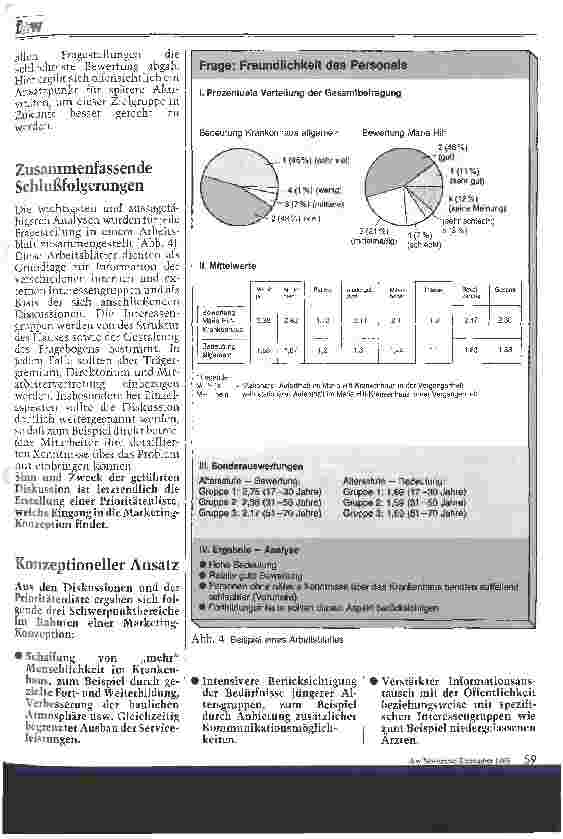 Vorschauseite 4: Die Befragung als Instrument des Marketing Erfahrungen aus dem Krankenhaus Maria Hilf - 2. Teil