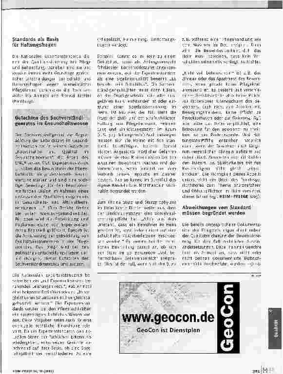 Vorschauseite 2: Nationale Expertenstandards