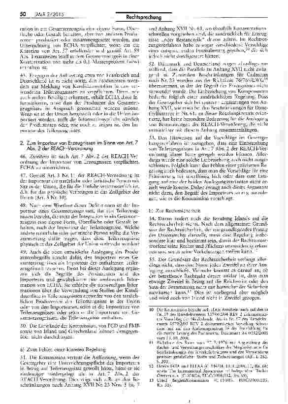 Vorschauseite 6: Registrierung, Bewertung, Zulassung und Beschränkung chemischer Stoffe (REACH)