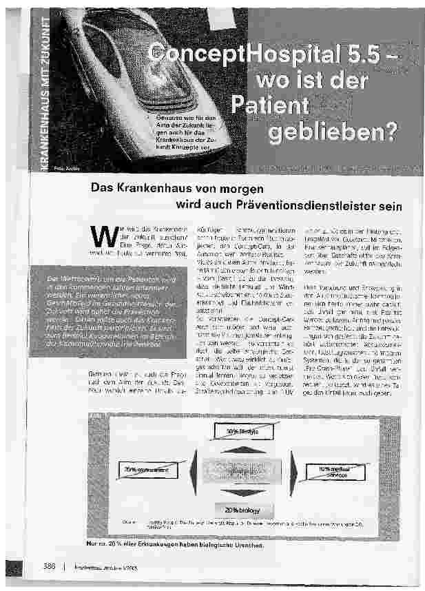 Vorschauseite 1: ConceptHospital 5. 5 - wo ist der Patient geblieben?