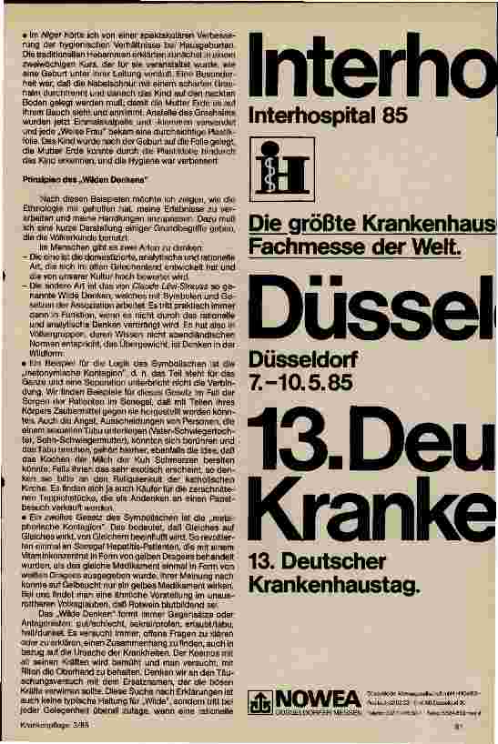Vorschauseite 2: Krankenpflege und Völkerkunde