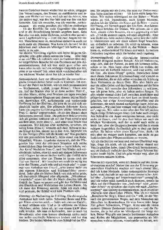 Vorschauseite 3: Besuche bei Birgit, Klaus und Co.
