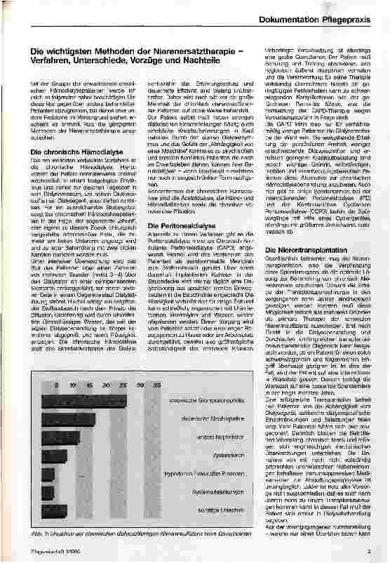 Vorschauseite 2: Besondere Aspekte der Pflege beim dialysepflichtigen Patienten