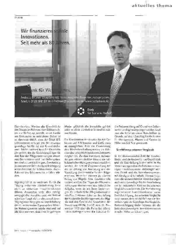 Vorschauseite 2: Streitthema Investitionskosten, Teil II