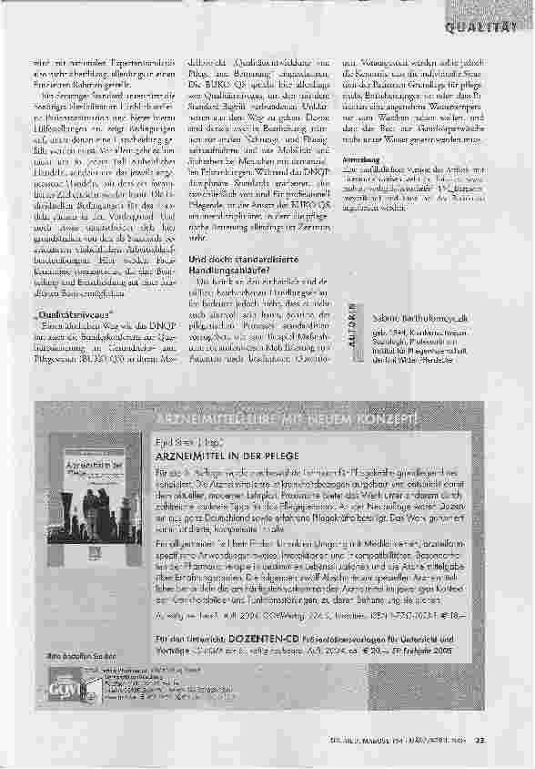 Vorschauseite 4: Es geht nicht um die Farbe des WaschlappensStandards in der Pflege