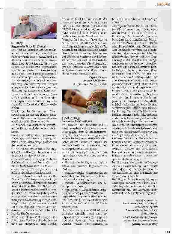 Vorschauseite 2: Public HealthDrei ausgewählte Projekte