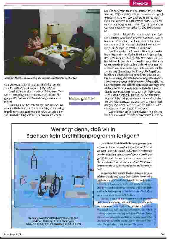 Vorschauseite 2: Gemütlich beisammen sitzen, auch in der Nacht In Berlin wurde ein Nachtcafé eingerichtet - ein gelungener Versuch
