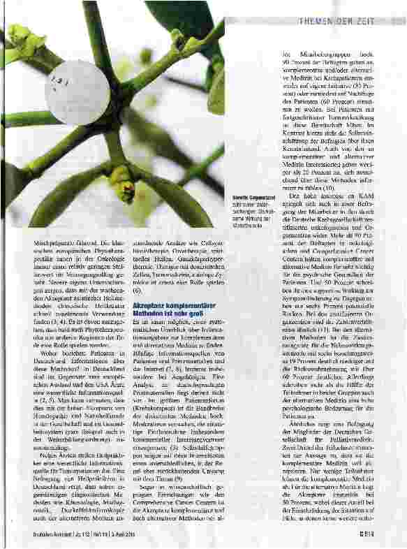 Vorschauseite 2: Komplementäres und Alternatives Ohne Vorurteile prüfen