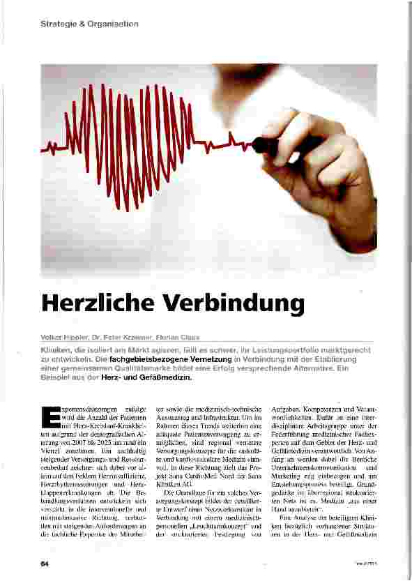 Vorschauseite 1: Herzliche Verbindung